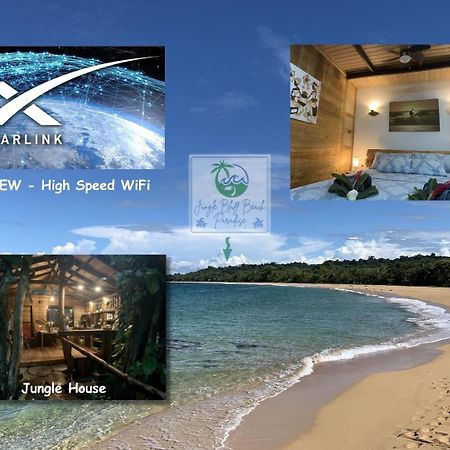 Jungle Bluff Beach Paradise - Jungle House Bocas del Toro Buitenkant foto