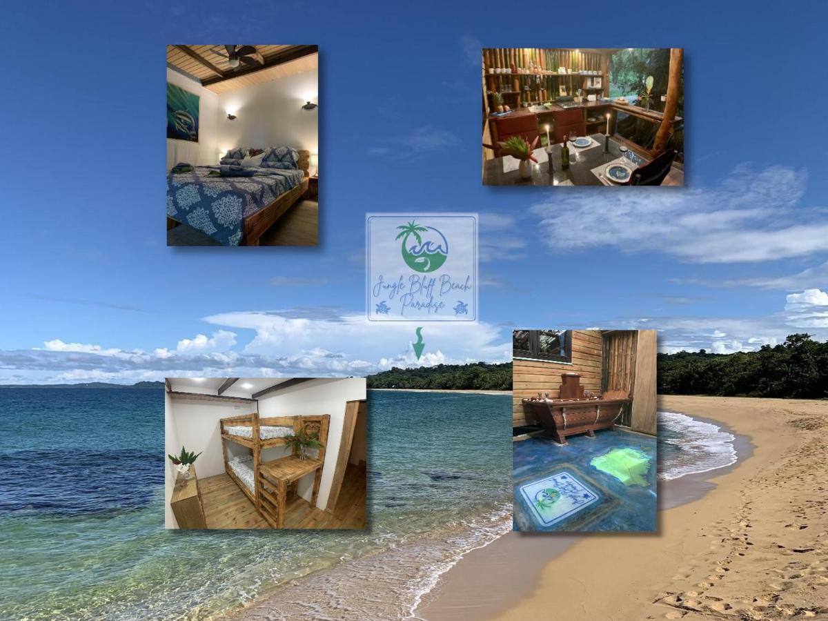 Jungle Bluff Beach Paradise - Jungle House Bocas del Toro Buitenkant foto